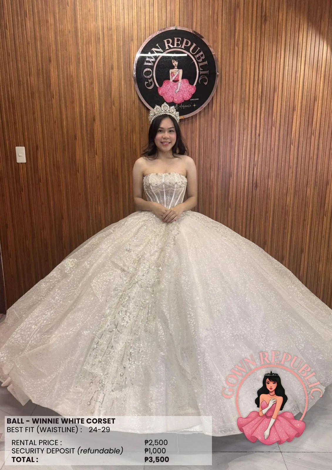 Ball Gowns: White 298